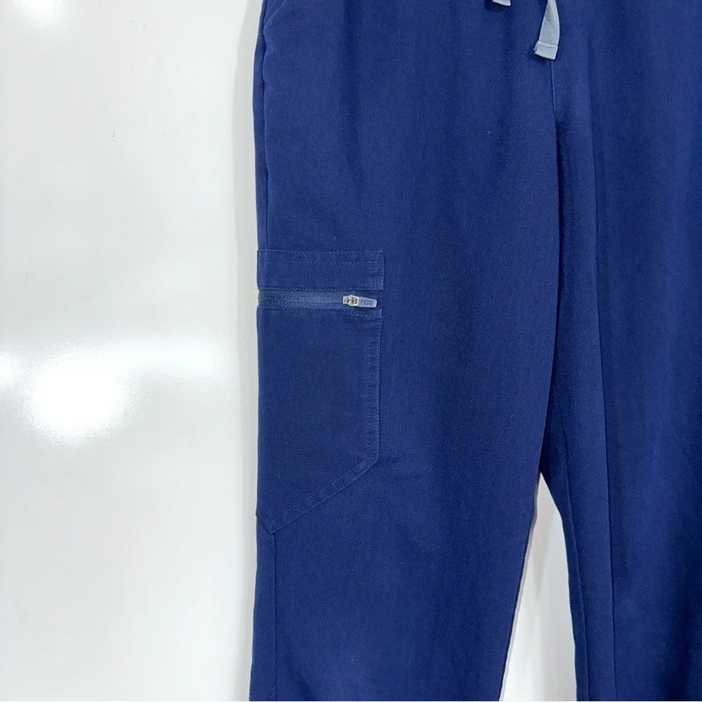 Women’s FIGS Blue Jogger Scrub Pants - Picture 5 of 8